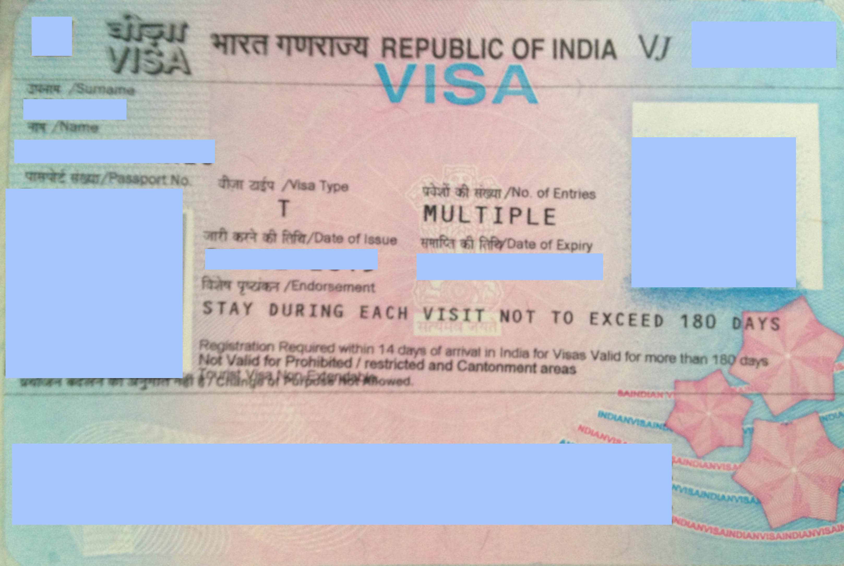 India visa requirements