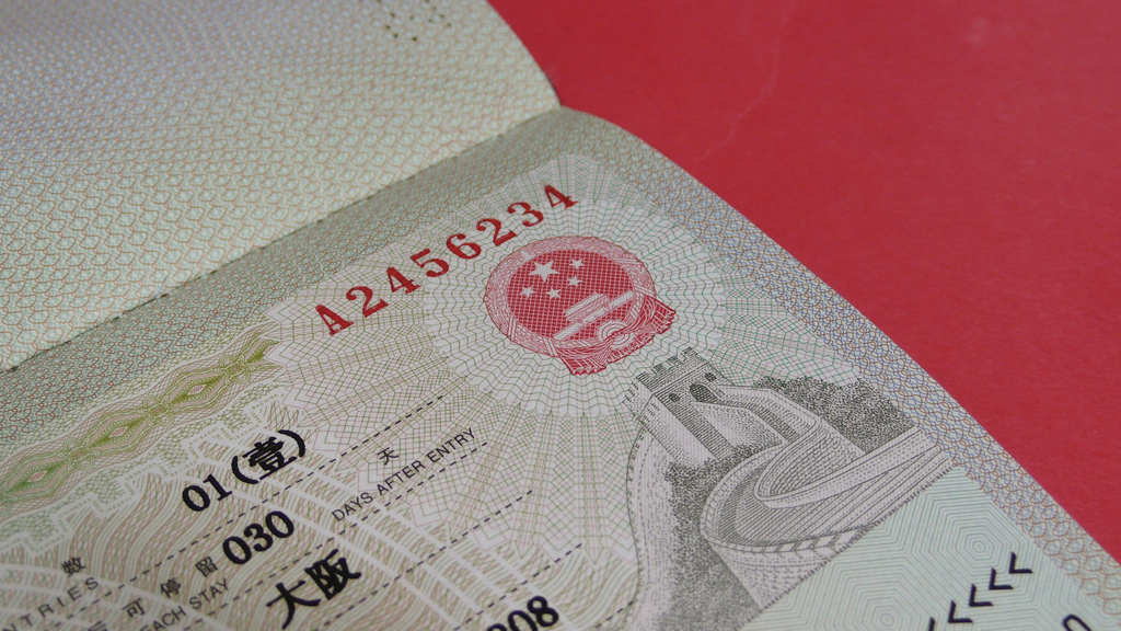 China Visa from UK